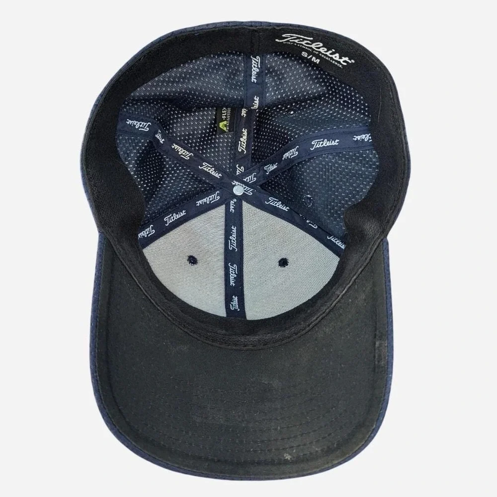 Titleist Tour Performance Pro V1 FJ Golf Hat Navy Mesh S/M TH25ATP